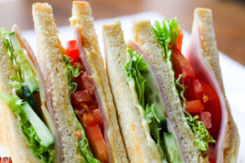 Sandwiches at Dunfield House